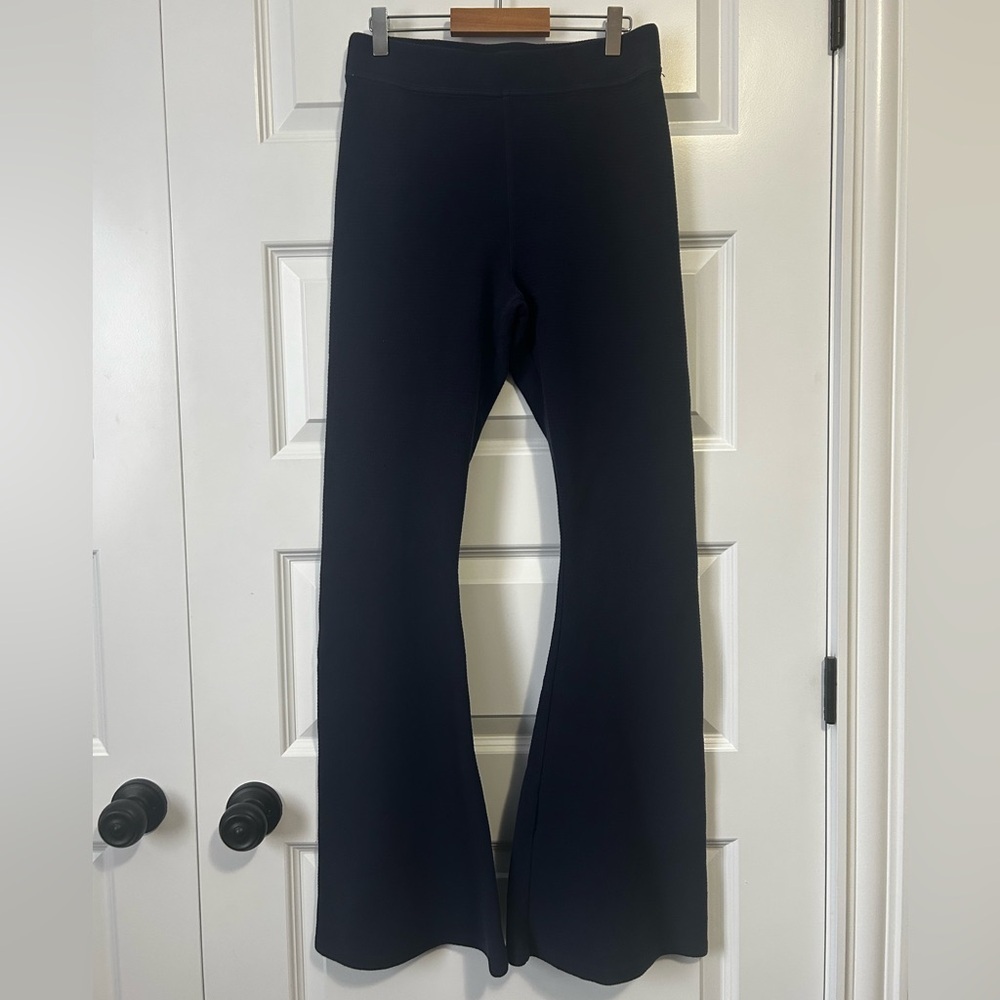 Aerie Blue High Waist Flared Leggings